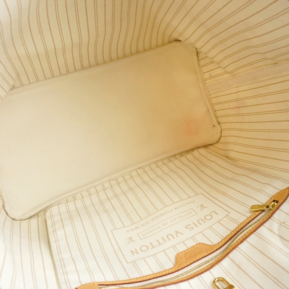 Neverfull Neo White Grey Damier Azur Canvas bag - Picture 5 of 8